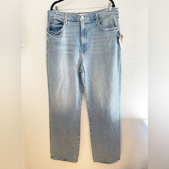 Mother Superior The Spitfire Sneak Wide Leg Baggy Jeans 33 NWT - Picture 12 of 16